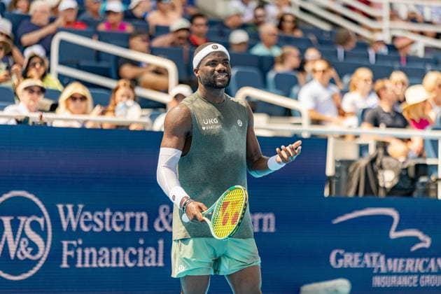 TENNIS : Tournoi de Cincinatti - 1 8 Huitieme - 13 08 2025 Frances Tiafoe, usa, Tournoi de Cincinatti 2025, 8e de Finale, abandon sur blessure  Copyright: xx