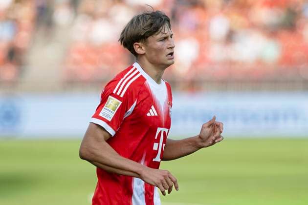 Magnus Dalpiaz, FCB, Grasshopper Club Zürich - FC Bayern München, Fussball, 12.08.2025