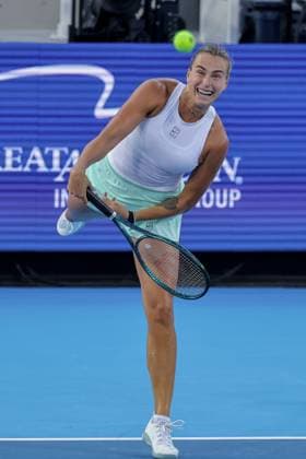August 13, 2025, Mason, Ohio, U.S: Aryna Sabalenka (BLR) in action during WednesdayÃ¢â‚¬â ¢s Round of 16 of the Cincinnati Open at the Lindner Family Tennis Center, Mason, Oh. Mason U.S - ZUMAs304 20250813_zaf_s304_232 Copyright: xScottxStuartx