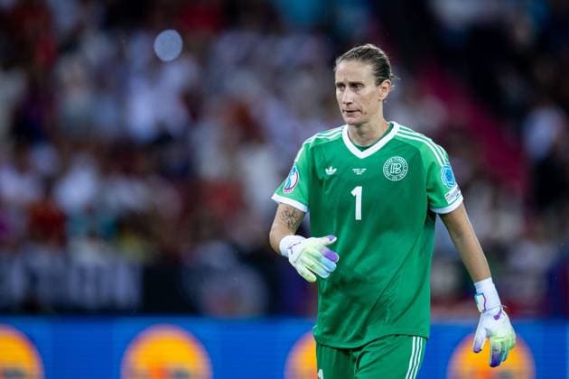 Ann-Kathrin Berger (Deutschland, 01), SUI, Deutschland vs Spanien, Fussball, UEFA Womens Euro 2025, Halbfinale, 23.07.2025 SUI, Deutschland vs Spanien, Fussball, UEFA Womens Euro 2025, Halbfinale, 23.07.2025 Zuerich Copyright: xEibner-Pressefoto Memmlerx EP_MMR