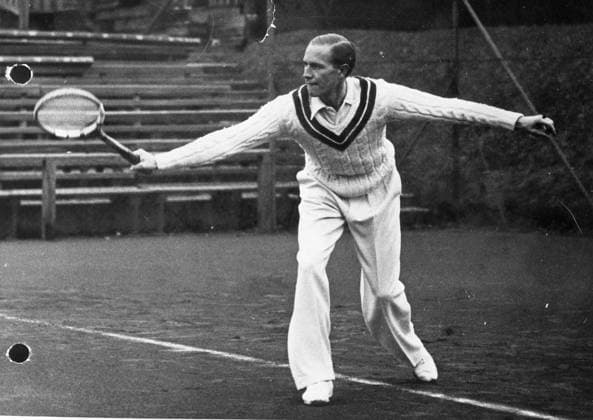 Tennis U.B.z. Gottfried von Cramm (Deutschland) !ACHTUNG AUFNAHMEDATUM GESCHÄTZT! *** Tennis u B Z Gottfried from Cramm Germany ATTENTION date estimated !ACHTUNG AUFNAHMEDATUM GESCHÄTZT!