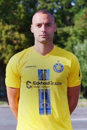 Teampraesentation 1. FC Lok Leipzig Regionalliga NO Djamal Ziane ; 1. FC Lokomotive Leipzig; Regionalliga Nord-Ost, Porträttermin 2025 2026 , Leipzig, 13.08.2025 , Nur zur redaktionellen Nutzung. Only editorial use.