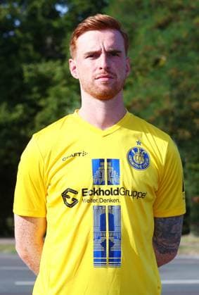 Teampraesentation 1. FC Lok Leipzig Regionalliga NO Lukas Wilton ; 1. FC Lokomotive Leipzig; Regionalliga Nord-Ost, Porträttermin 2025 2026 , Leipzig, 13.08.2025 , Nur zur redaktionellen Nutzung. Only editorial use.