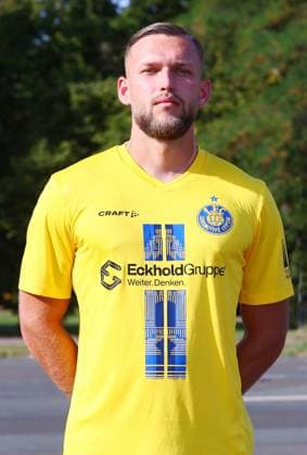 Teampraesentation 1. FC Lok Leipzig Regionalliga NO Luc Elsner ; 1. FC Lokomotive Leipzig; Regionalliga Nord-Ost, Porträttermin 2025 2026 , Leipzig, 13.08.2025 , Nur zur redaktionellen Nutzung. Only editorial use.