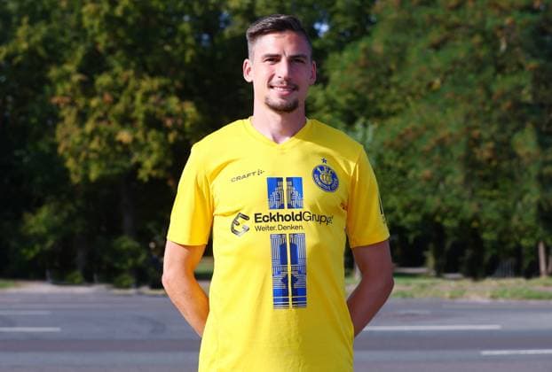 Teampraesentation 1. FC Lok Leipzig Regionalliga NO Alexander Siebeck ; 1. FC Lokomotive Leipzig; Regionalliga Nord-Ost, Porträttermin 2025 2026 , Leipzig, 13.08.2025 , Nur zur redaktionellen Nutzung. Only editorial use.