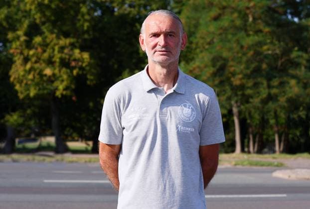 Teampraesentation 1. FC Lok Leipzig Regionalliga NO Torwarttrainer Tomislav Piplica ; 1. FC Lokomotive Leipzig; Regionalliga Nord-Ost, Porträttermin 2025 2026 , Leipzig, 13.08.2025 , Nur zur redaktionellen Nutzung. Only editorial use.