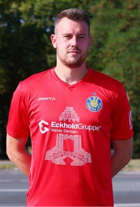 Teampraesentation 1. FC Lok Leipzig Regionalliga NO Torwart Andreas Naumann ; 1. FC Lokomotive Leipzig; Regionalliga Nord-Ost, Porträttermin 2025 2026 , Leipzig, 13.08.2025 , Nur zur redaktionellen Nutzung. Only editorial use.