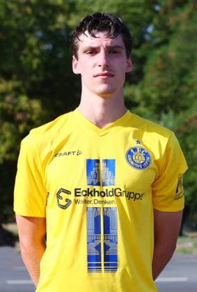 Teampraesentation 1. FC Lok Leipzig Regionalliga NO Pepe Böhm ; 1. FC Lokomotive Leipzig; Regionalliga Nord-Ost, Porträttermin 2025 2026 , Leipzig, 13.08.2025 , Nur zur redaktionellen Nutzung. Only editorial use.