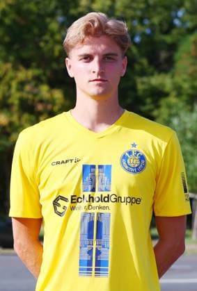 Teampraesentation 1. FC Lok Leipzig Regionalliga NO Christoph Maier ; 1. FC Lokomotive Leipzig; Regionalliga Nord-Ost, Porträttermin 2025 2026 , Leipzig, 13.08.2025 , Nur zur redaktionellen Nutzung. Only editorial use.