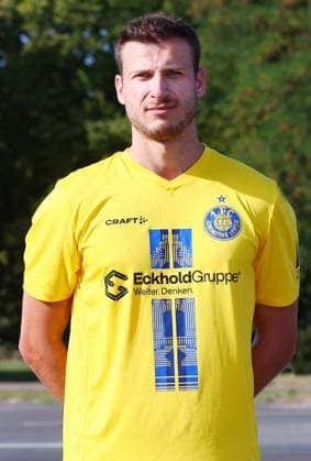 Teampraesentation 1. FC Lok Leipzig Regionalliga NO Laurin von Piechowski ; 1. FC Lokomotive Leipzig; Regionalliga Nord-Ost, Porträttermin 2025 2026 , Leipzig, 13.08.2025 , Nur zur redaktionellen Nutzung. Only editorial use.