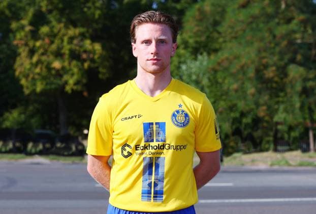 Teampraesentation 1. FC Lok Leipzig Regionalliga NO Dorian Cevis ; 1. FC Lokomotive Leipzig; Regionalliga Nord-Ost, Porträttermin 2025 2026 , Leipzig, 13.08.2025 , Nur zur redaktionellen Nutzung. Only editorial use.