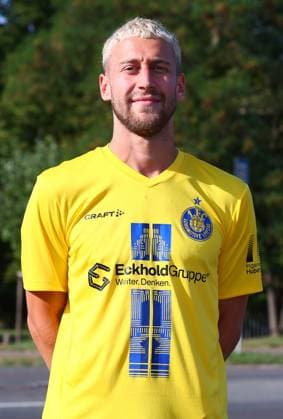 Teampraesentation 1. FC Lok Leipzig Regionalliga NO David Grözinger ; 1. FC Lokomotive Leipzig; Regionalliga Nord-Ost, Porträttermin 2025 2026 , Leipzig, 13.08.2025 , Nur zur redaktionellen Nutzung. Only editorial use.