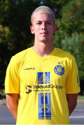 Teampraesentation 1. FC Lok Leipzig Regionalliga NO Pasqual Verkamp ; 1. FC Lokomotive Leipzig; Regionalliga Nord-Ost, Porträttermin 2025 2026 , Leipzig, 13.08.2025 , Nur zur redaktionellen Nutzung. Only editorial use.