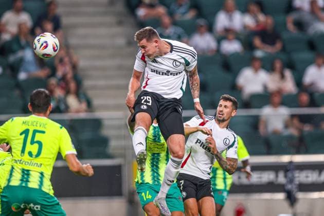 14.08.2025 WARSZAWA, LAZIENKOWSKA 3 PILKA NOZNA FOOTBALL, UEFA LIGA EUROPY KWALIFIKACJE UEFA EUROPEAN LEAGUE MECZ GAME LEGIA WARSZAWA - AEK LARNACA FC NZ MILETA RAJOVIC FOTO LUKASZ GROCHALA CYFRASPORT NEWSPIX.PL --- newspix.pl   imago images 0830576393