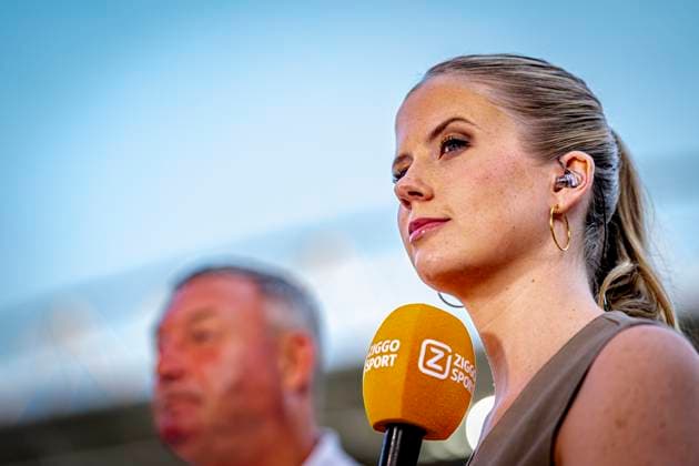 Noa Vahle of ZIGGO during the match Utrecht - Servette at the Galgenwaard stadium for the UEFA Europa League - Third qualifying round - 2nd leg season 2025-2026 in UTRECHT, Netherlands on 14 august 2025, (photo by Marcel van Dorst EYE4images DeFodi Images)