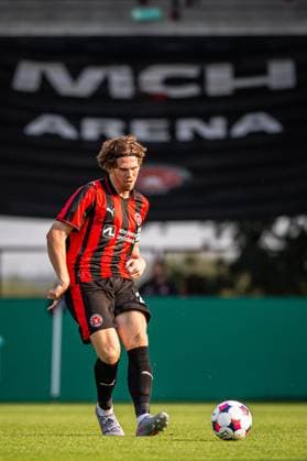 FC Midtjylland v Fredrikstad, UEFA Europa League qualification, Herning, Denmark Herning, Denmark. 14th, August 2025. Mads Bech Sorensen (22) of FC Midtjylland seen during the UEFA Europa League qualification match between FC Midtjylland and Fredrikstad at MCH Arena in Herning. Denmark, Herning  Copyright: xGonzalesxPhoto MortenxKjaerx