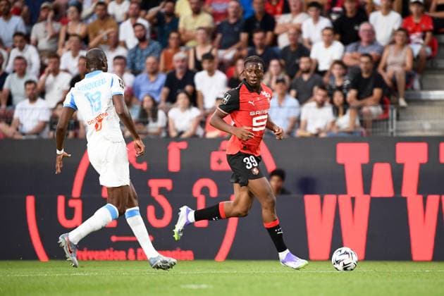 Stade Rennais FC v Olympique de Marseille - Ligue 1 McDonald s 2025 2026 39 Mohamed Kader MEITE (srfc) during the Ligue 1 McDonald s match between Rennes and Marseille at Roazhon Park on August 15, 2025 in Rennes, France. Rennes France  Copyright: xFEPx 776368224