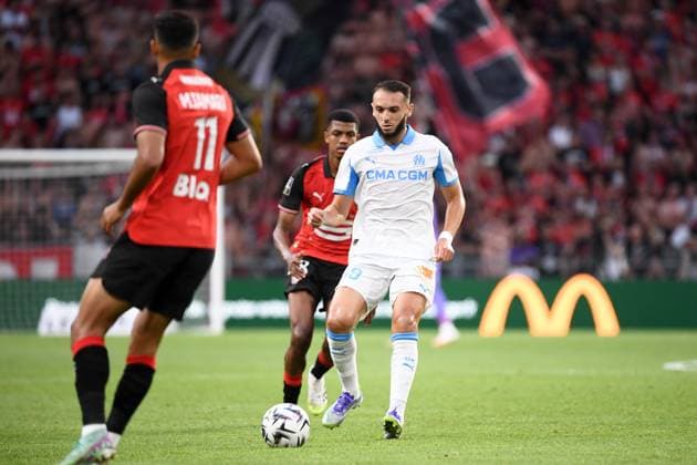 Stade Rennais FC v Olympique de Marseille - Ligue 1 McDonald s 2025 2026 09 Amine GOUIRI (om) during the Ligue 1 McDonald s match between Rennes and Marseille at Roazhon Park on August 15, 2025 in Rennes, France. Rennes France  Copyright: xFEPx 776368224