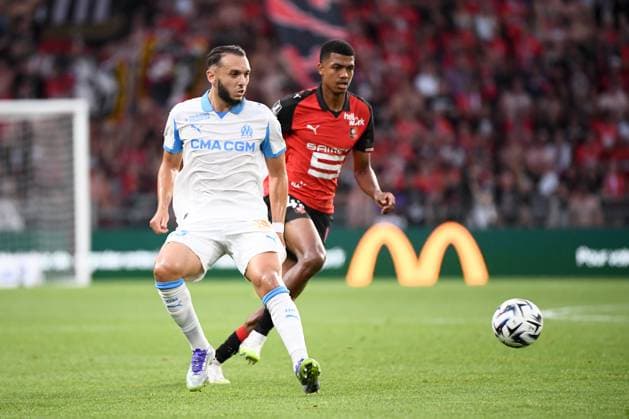 Stade Rennais FC v Olympique de Marseille - Ligue 1 McDonald s 2025 2026 09 Amine GOUIRI (om) during the Ligue 1 McDonald s match between Rennes and Marseille at Roazhon Park on August 15, 2025 in Rennes, France. Rennes France  Copyright: xFEPx 776368224