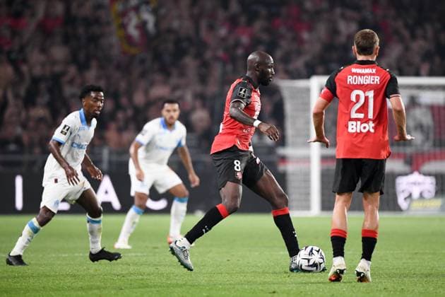 Stade Rennais FC v Olympique de Marseille - Ligue 1 McDonald s 2025 2026 08 Seko FOFANA (srfc) during the Ligue 1 McDonald s match between Rennes and Marseille at Roazhon Park on August 15, 2025 in Rennes, France. Rennes France  Copyright: xFEPx 776368224