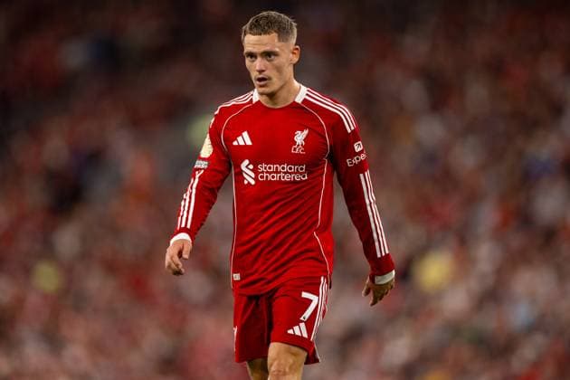 Football - FA Premier League - Liverpool FC v AFC Bournemouth LIVERPOOL, ENGLAND - Friday, August 15, 2025: Liverpool s Florian Wirtz during the FA Premier League match between Liverpool FC and AFC Bournemouth at Anfield. (Photo by David Rawcliffe Propaganda) LIVERPOOL Anfield MERSEYSIDE ENGLAND  Copyright: xDavidxRawcliffex P2025-08-15-Liverpool_Bournemouth-67