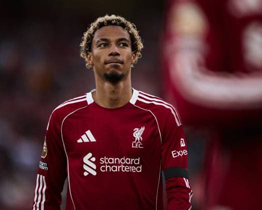 Liverpool, England, August 15, 2025: Hugo Ekitike of Liverpool looks on during the Premier League 2025 match between Liverpool and Bournemouth at Anfield Stadium. Copyright: xx Sportspressphoto_SPR10810