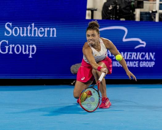 TENNIS : Tournoi de Cincinnati - 15 08 2025 Jasmine Paolini, Italie, Tournoi de Cincinatti 2025, 1 4 de Finale  Copyright: xx