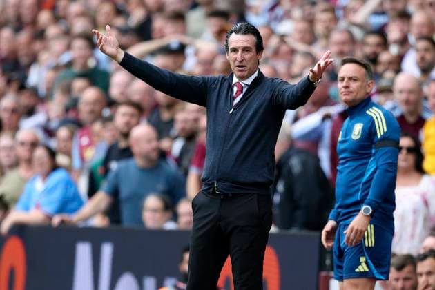Aston Villa v Newcastle United - Premier League Unai Emery, Manager of Aston Villa on the side line during the Premier League match between Aston Villa and Newcastle United at Villa Park on August 16, 2025 in Birmingham, England. Birmingham Villa Park England United Kingdom Copyright: xNealxSimpson Sportsphoto APLx 14132836