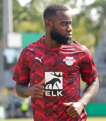 16.08.2025, xhettx, Fussball DFB Pokal 1.Runde, SV Sandhausen - RB Leipzig v.l. Lutsharel Geertruida (RB Leipzig, 2) (DFL DFB REGULATIONS PROHIBIT ANY USE OF PHOTOGRAPHS as IMAGE SEQUENCES and or QUASI-VIDEO)
