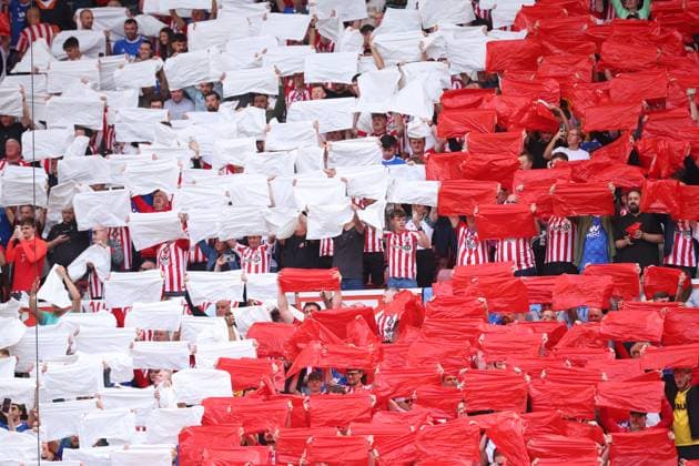 Sunderland v West Ham United - Premier League Sunderland Fans before the Premier League match between Sunderland and West Ham United at Stadium of Light on August 16, 2025 in Sunderland, England. Sunderland Stadium of Light England United Kingdom Copyright: xEdxSykes Sportsphoto APLx 14132883