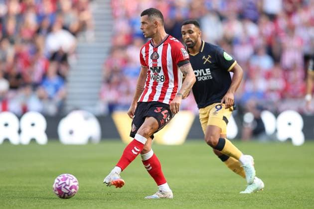 Sunderland v West Ham United 16 August 2025, Sunderland - Premier League Football - Sunderland v West Ham United. Granit Xhaka of Sunderland (photo by Daniel Chesterton) Sunderland UK Copyright: xDanielxChestertonxOffside