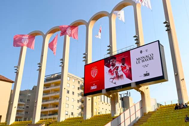 FOOTBALL : AS Monaco VS Le Havre AC - Ligue 1 Mcdonald s - 16 08 2025 Ligue 1 Mcdonald s match between AS Monaco and Le Havre Athletic Club on 16th August 2025 at the Louis II Stadium in Monaco. MonacoMonaco  Copyright: xWilliamxCannarellax
