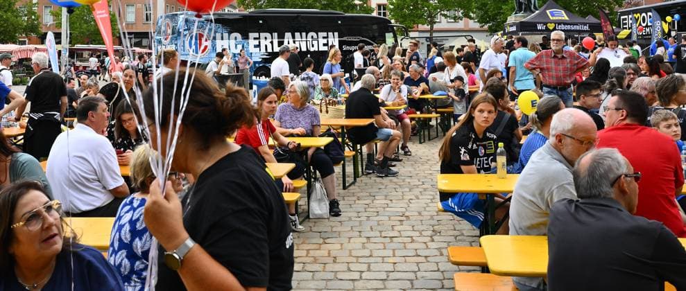 16.08.2025 - Handball - 1. Bundesliga - Saison 2025 2026 - HC Erlangen HCE - Veranstaltung Saisoneröffnung - - xwoxzix - Impression -