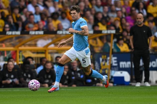 Wolverhampton Wanderers v Manchester City Premier League John Stones of Manchester City during the Premier League match at Molineux, Wolverhampton UK Newspapers OUT Copyright: xKarlxVallantinex FIL-22109-0028