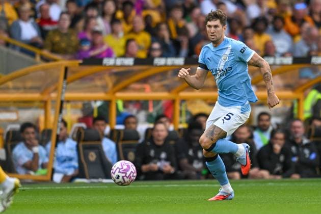 Wolverhampton Wanderers v Manchester City Premier League John Stones of Manchester City during the Premier League match at Molineux, Wolverhampton UK Newspapers OUT Copyright: xKarlxVallantinex FIL-22109-0030