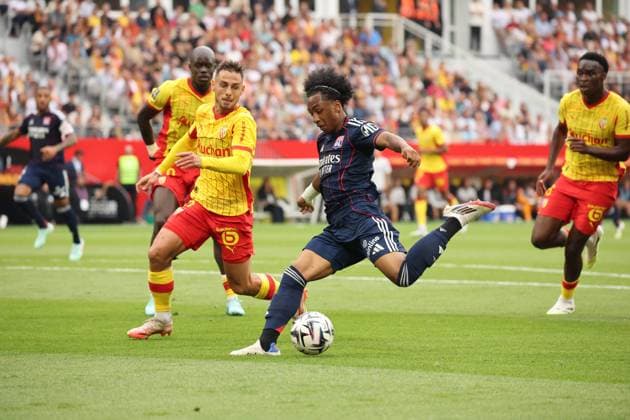FOOTBALL : RC Lens vs Olympique Lyonnais - Ligue 1 J1 - 16 08 2025 Malik FOFANA (Olympique Lyonnais) lors du match RC Lens vs Olympique Lyonnais, Ligue 1 J1, stade Bollaert-Delelis, le 16 aoÃ»t 2025 - photo Laurent Sanson PsnewZ  Copyright: xLaurentxSANSONx xPsnewZx