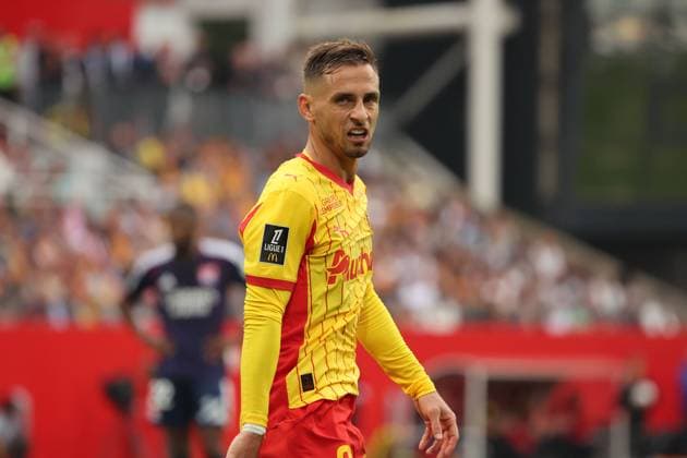 FOOTBALL : RC Lens vs Olympique Lyonnais - Ligue 1 J1 - 16 08 2025 Ruben AGUILAR (RC Lens) lors du match RC Lens vs Olympique Lyonnais, Ligue 1 J1, stade Bollaert-Delelis, le 16 aoÃ»t 2025 - photo Laurent Sanson PsnewZ  Copyright: xLaurentxSANSONx xPsnewZx