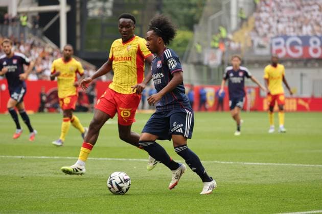 FOOTBALL : RC Lens vs Olympique Lyonnais - Ligue 1 J1 - 16 08 2025 Malik FOFANA (Olympique Lyonnais) lors du match RC Lens vs Olympique Lyonnais, Ligue 1 J1, stade Bollaert-Delelis, le 16 aoÃ»t 2025 - photo Laurent Sanson PsnewZ  Copyright: xLaurentxSANSONx xPsnewZx