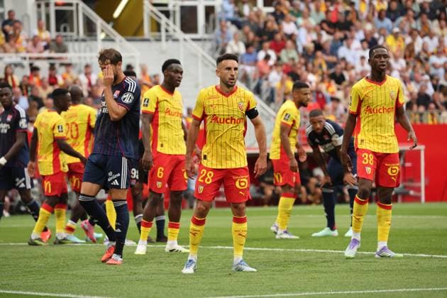 FOOTBALL : RC Lens vs Olympique Lyonnais - Ligue 1 J1 - 16 08 2025 Adrien THOMASSON (RC Lens) lors du match RC Lens vs Olympique Lyonnais, Ligue 1 J1, stade Bollaert-Delelis, le 16 aoÃ»t 2025 - photo Laurent Sanson PsnewZ  Copyright: xLaurentxSANSONx xPsnewZx