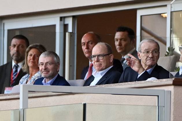 AS Monaco v Le Havre Athletic Club - Ligue 1 McDonald s 2025 2026 Dmitri RYBOLOVLEV (President Monaco ASM) - PRINCE ALBERT II DE MONACO during the Ligue 1 McDonald s match between Monaco and Le Havre at Louis II Stadium on August 16, 2025 in Monaco, Monaco. Monaco Monaco  Copyright: xFEPx 776368565
