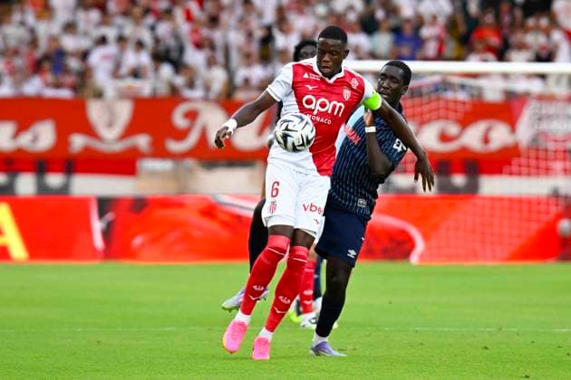 FOOTBALL : AS Monaco VS Le Havre AC - Ligue 1 Mcdonald s - 16 08 2025 Denis Zakaria (ASM) - Ligue 1 Mcdonald s match between AS Monaco and Le Havre Athletic Club on 16th August 2025 at the Louis II Stadium in Monaco. MonacoMonaco  Copyright: xWilliamxCannarellax