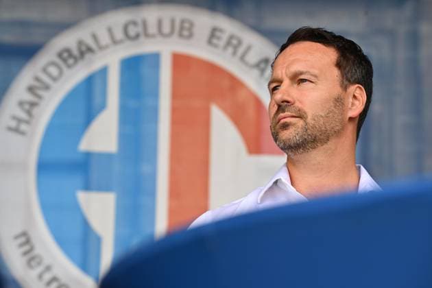 16.08.2025 - Handball - 1. Bundesliga - Saison 2025 2026 - HC Erlangen HCE - Veranstaltung Saisoneröffnung - - xwoxzix - Daniel Pankofer ( HCE Geschäftsführer Sponsoring Öffentlichkeitsarbeit )