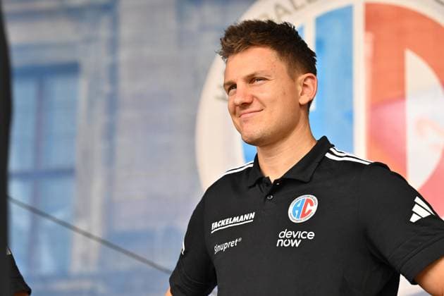 16.08.2025 - Handball - 1. Bundesliga - Saison 2025 2026 - HC Erlangen HCE - Veranstaltung Saisoneröffnung - - xwoxzix - Christoph Steinert ( 44, HC Erlangen HCE )
