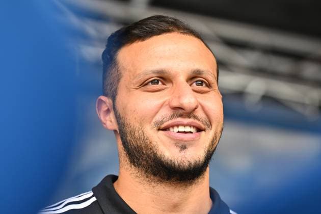16.08.2025 - Handball - 1. Bundesliga - Saison 2025 2026 - HC Erlangen HCE - Veranstaltung Saisoneröffnung - - xwoxzix - Khalifa Ghedbane (96, HC Erlangen HCE )