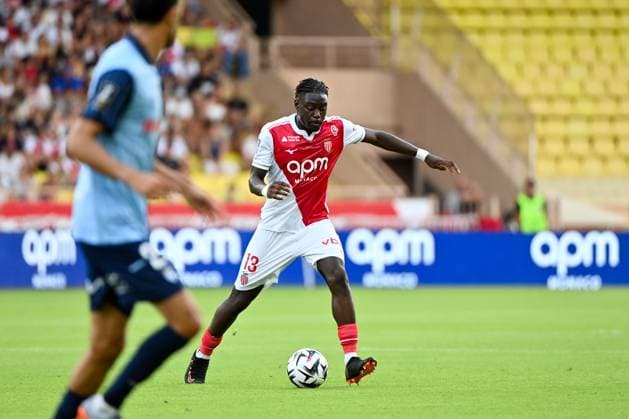 AS Monaco v Le Havre Athletic Club - Ligue 1 McDonald s 2025 2026 13 Christian MAWISSA (asm) during the Ligue 1 McDonald s match between Monaco and Le Havre at Louis II Stadium on August 16, 2025 in Monaco, Monaco. Monaco Monaco  Copyright: xFEPx 776368565
