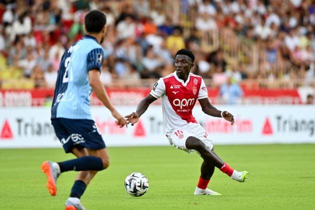 AS Monaco v Le Havre Athletic Club - Ligue 1 McDonald s 2025 2026 15 Lamine CAMARA (asm) during the Ligue 1 McDonald s match between Monaco and Le Havre at Louis II Stadium on August 16, 2025 in Monaco, Monaco. Monaco Monaco  Copyright: xFEPx 776368565