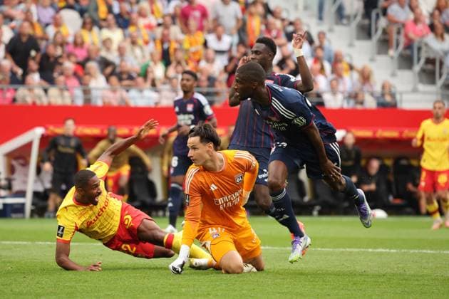 FOOTBALL : RC Lens vs Olympique Lyonnais - Ligue 1 J1 - 16 08 2025 Wesley SAÃD (RC Lens) lors du match RC Lens vs Olympique Lyonnais, Ligue 1 J1, stade Bollaert-Delelis, le 16 aoÃ»t 2025 - photo Laurent Sanson PsnewZ  Copyright: xLaurentxSANSONx xPsnewZx