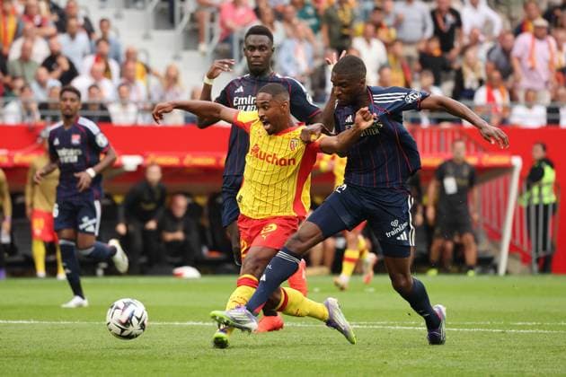 FOOTBALL : RC Lens vs Olympique Lyonnais - Ligue 1 J1 - 16 08 2025 Wesley SAÃD (RC Lens) lors du match RC Lens vs Olympique Lyonnais, Ligue 1 J1, stade Bollaert-Delelis, le 16 aoÃ»t 2025 - photo Laurent Sanson PsnewZ  Copyright: xLaurentxSANSONx xPsnewZx