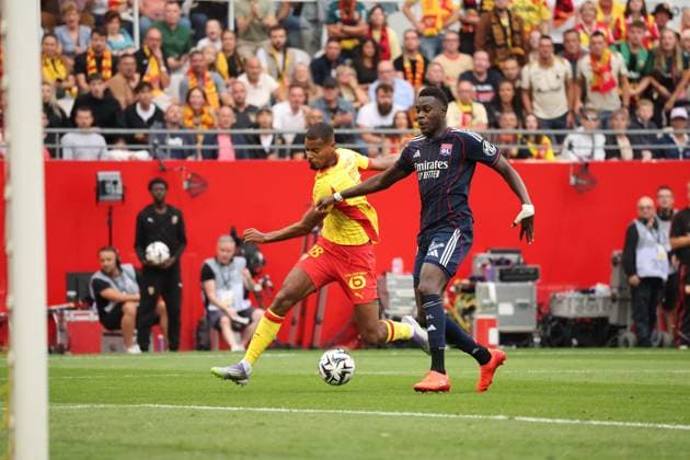 FOOTBALL : RC Lens vs Olympique Lyonnais - Ligue 1 J1 - 16 08 2025 Andy DIOUF (RC Lens) lors du match RC Lens vs Olympique Lyonnais, Ligue 1 J1, stade Bollaert-Delelis, le 16 aoÃ»t 2025 - photo Laurent Sanson PsnewZ  Copyright: xLaurentxSANSONx xPsnewZx