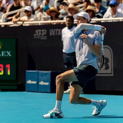 TENNIS : Tournoi de Cincinnati - 16 08 2025 Jannik Sinner, Italie, Tournoi de Cincinatti 2025, 1 2 Finale  Copyright: xx